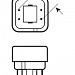 Лампа OSRAM DULUX D/E 18W/865 G24q-2 компактная люминесцентная