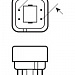 Лампа OSRAM DULUX D/E 26W/865 G24q-3 компактная люминесцентная